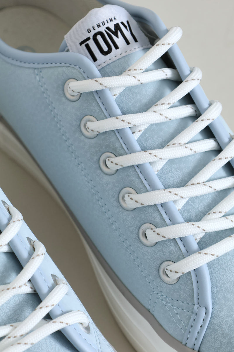 Alia Lace Up Sneaker - Light Blue