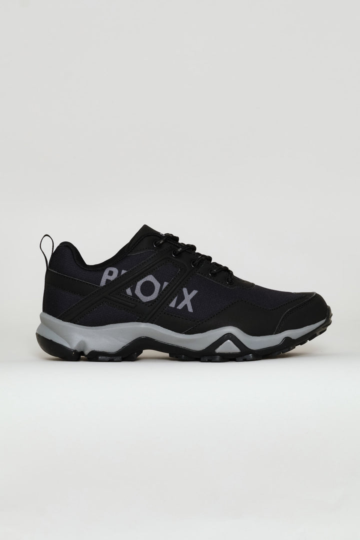 New Sherman Xv Hiker Lace Up Shoe - Black