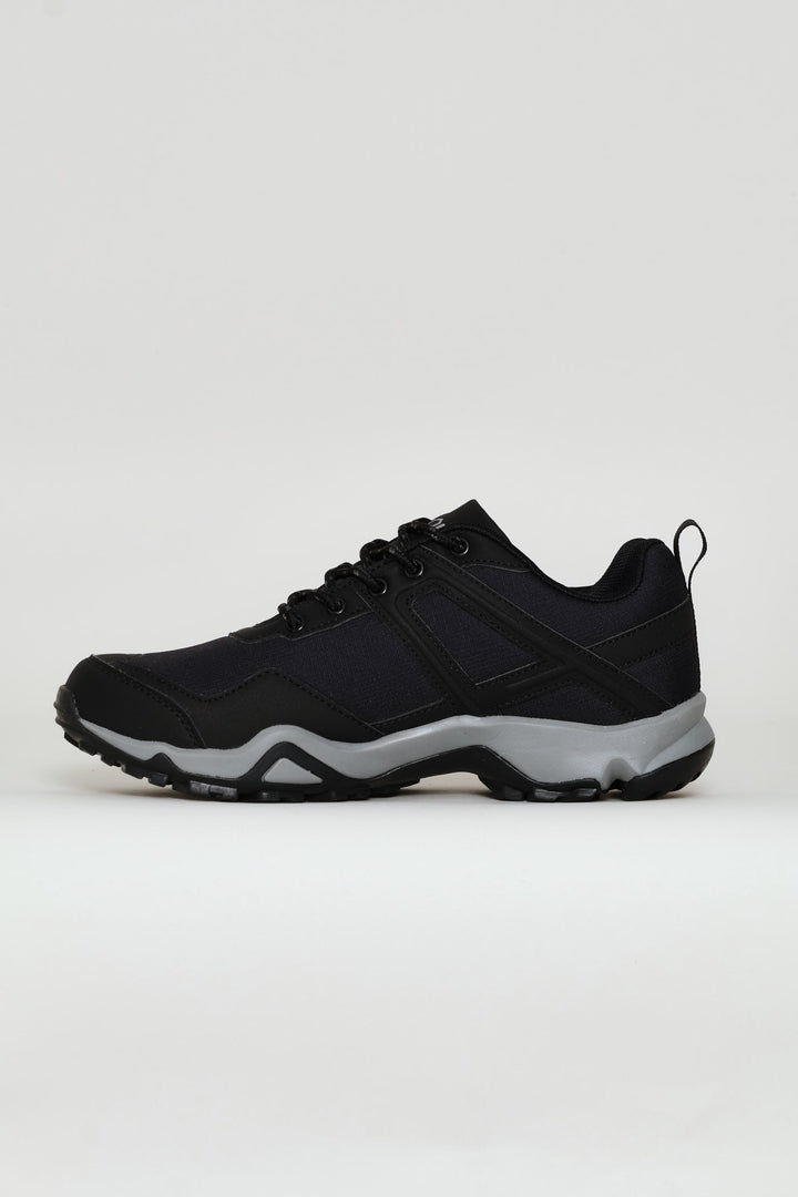 New Sherman Xv Hiker Lace Up Shoe - Black