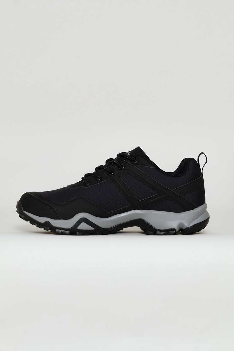 New Sherman Xv Hiker Lace Up Shoe - Black