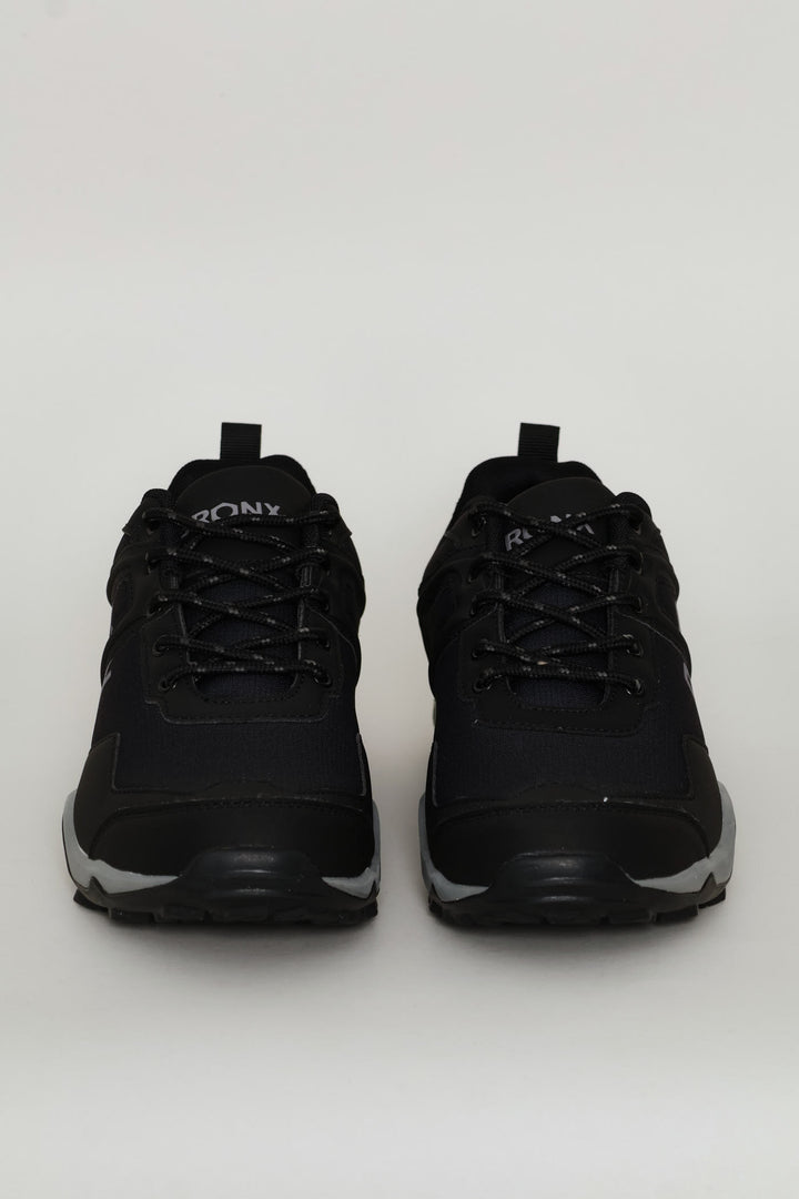 New Sherman Xv Hiker Lace Up Shoe - Black