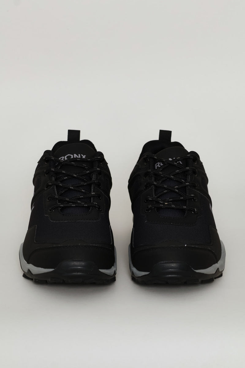New Sherman Xv Hiker Lace Up Shoe - Black