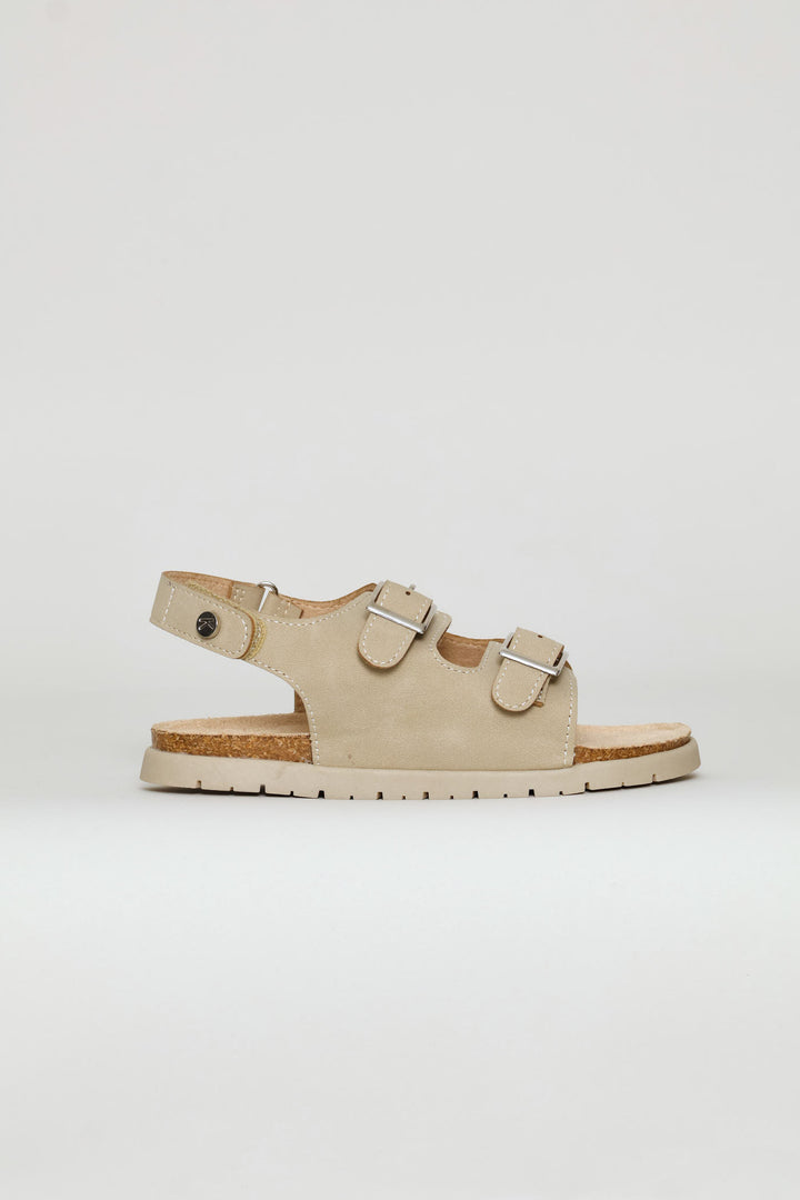 Keedo Boys Classic Health Sandal - Ecru