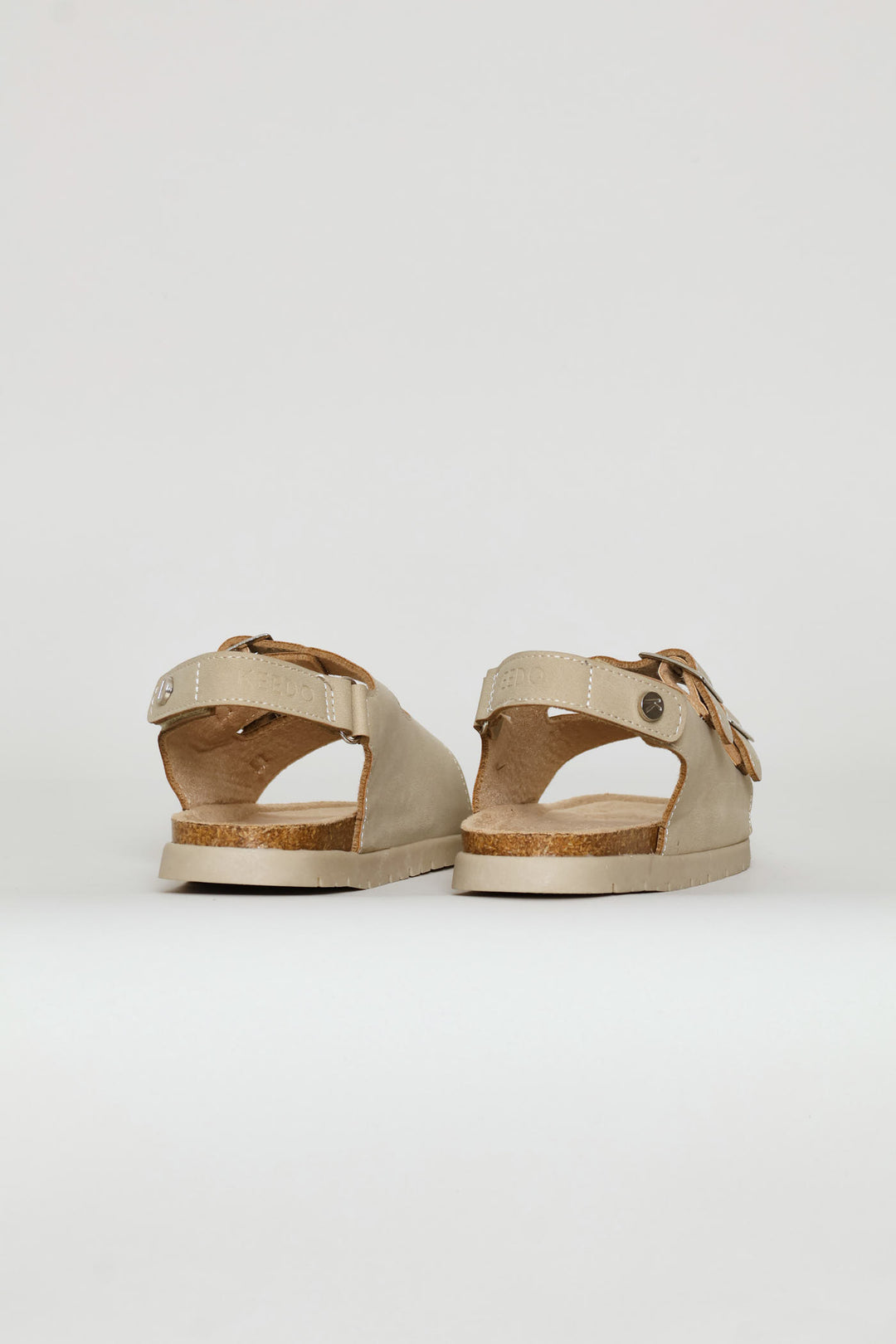Keedo Boys Classic Health Sandal - Ecru