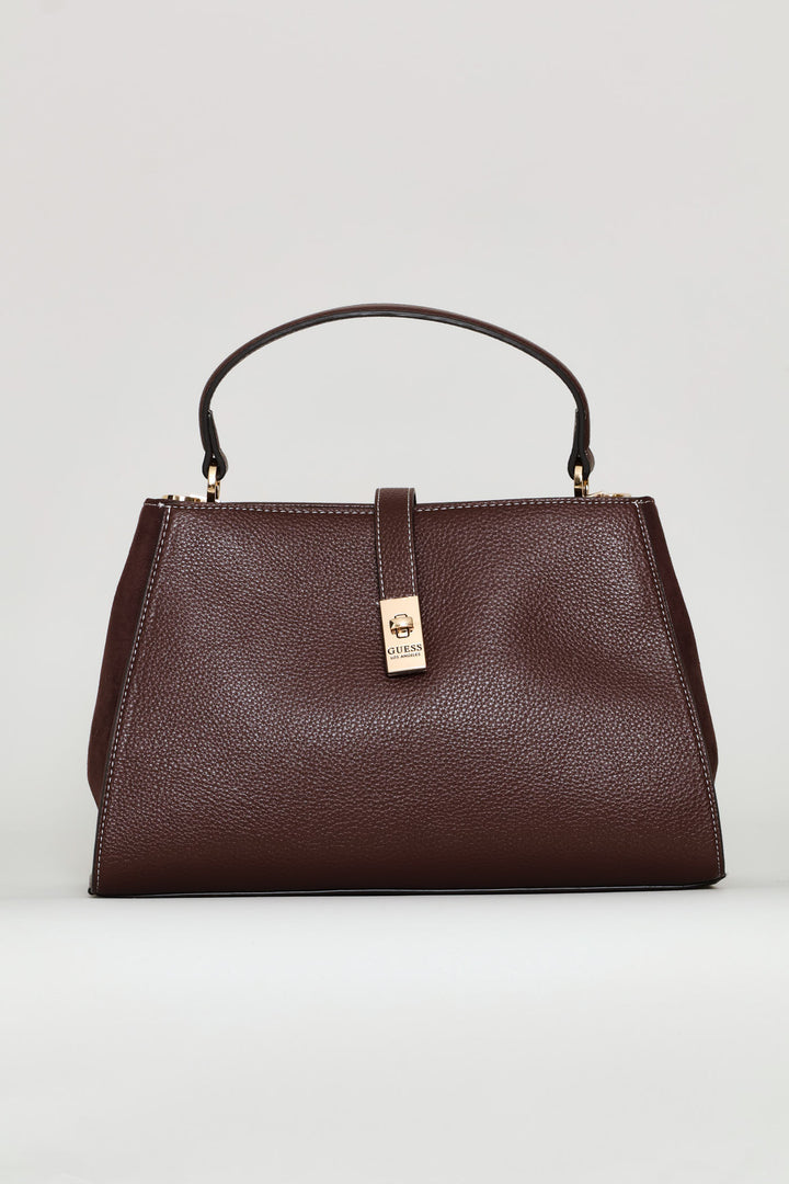 Rudie Satchel Bag - Chocolate