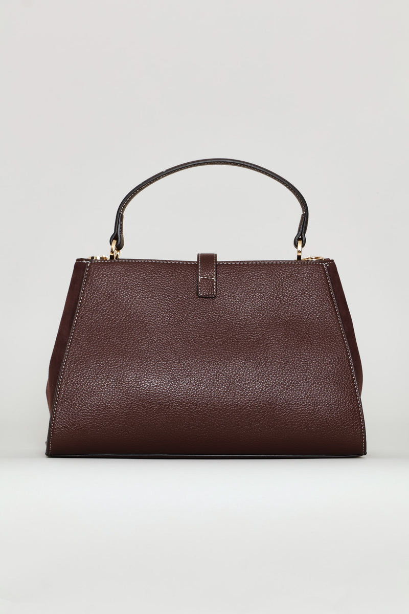 Rudie Satchel Bag - Chocolate
