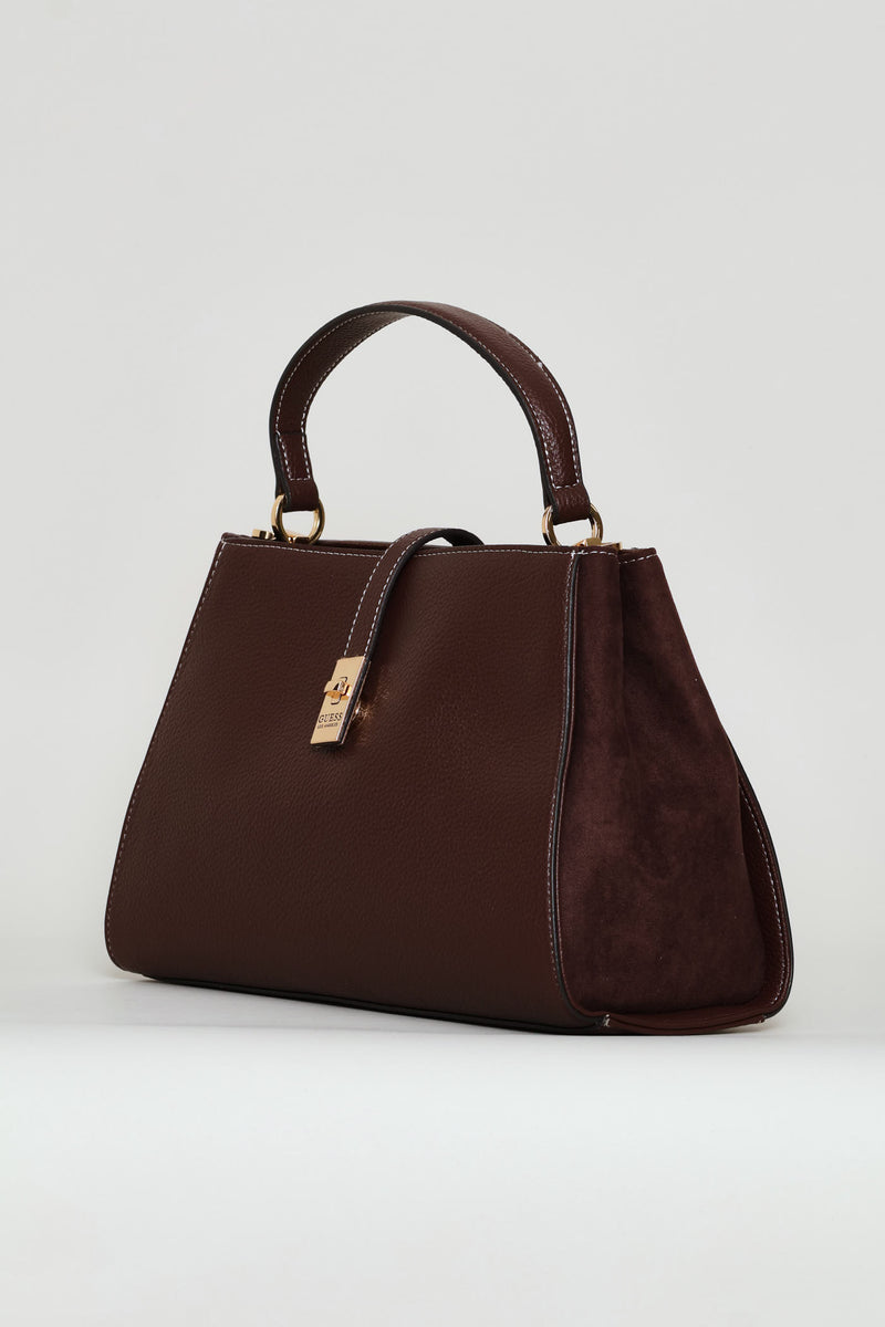Rudie Satchel Bag - Chocolate