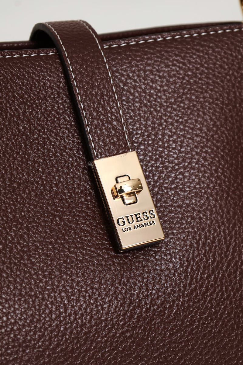 Rudie Satchel Bag - Chocolate