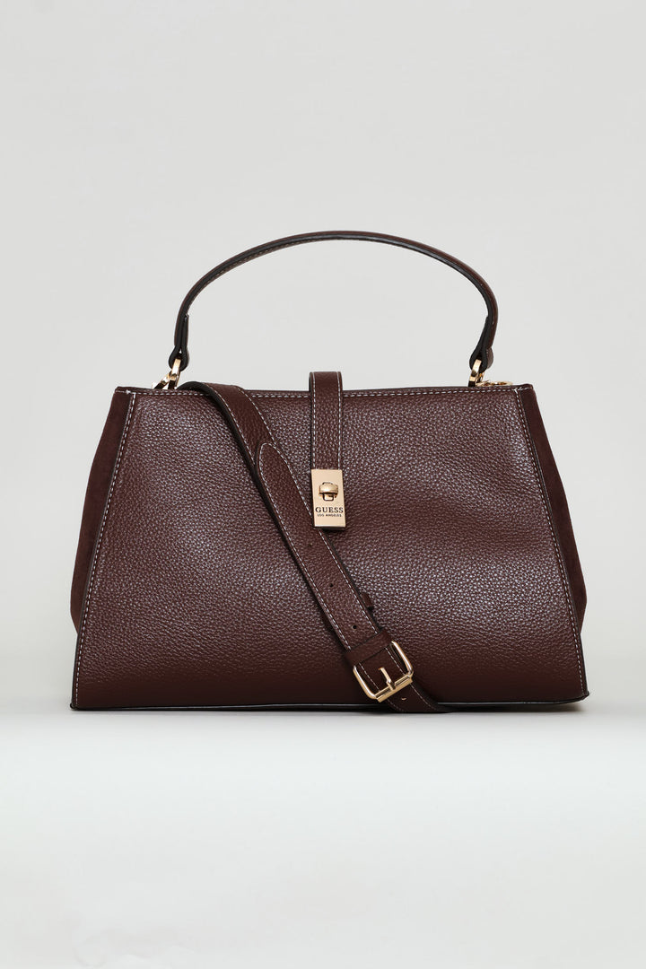Rudie Satchel Bag - Chocolate