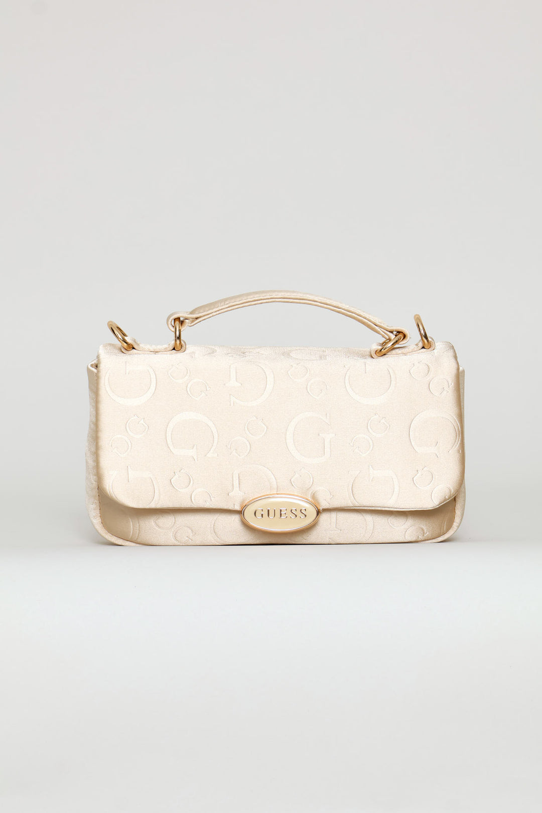 Sunset Boulevard Top Handle Crossbody Bag - Champagne