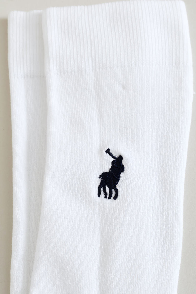 Single Anklet Socks - White