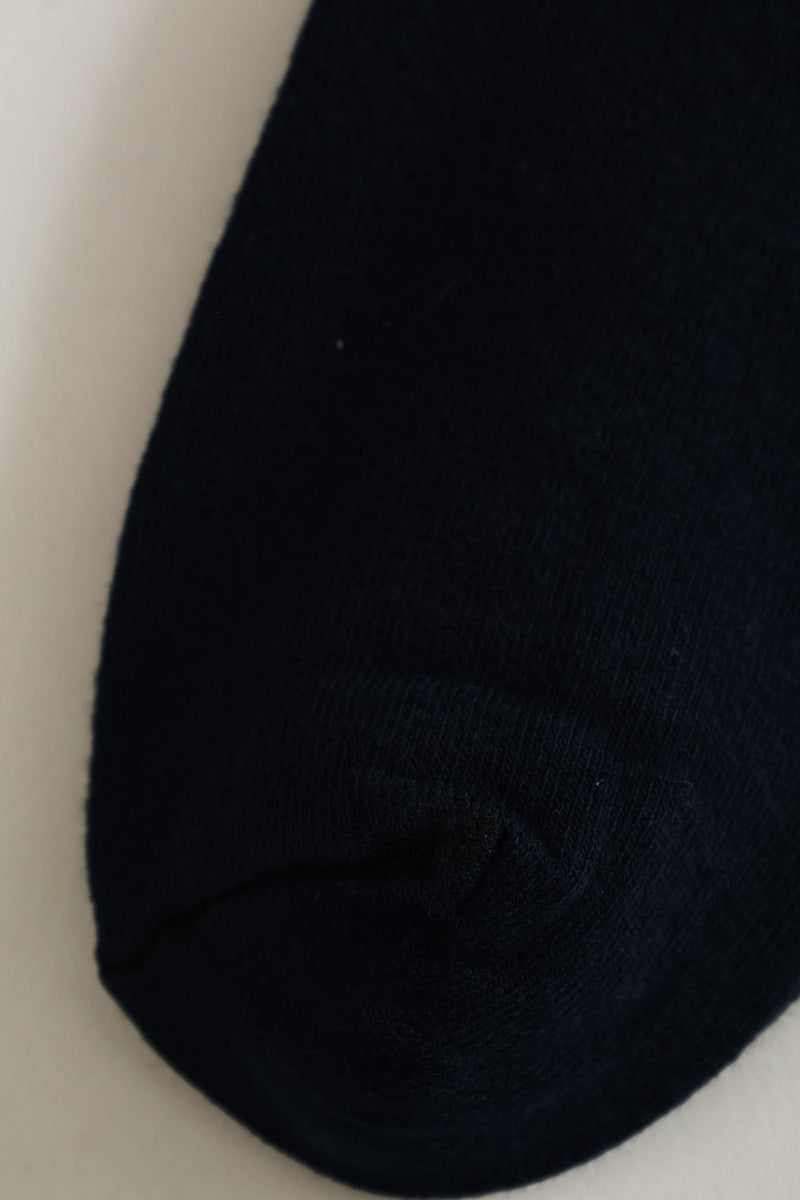 Single Anklet Socks - Navy