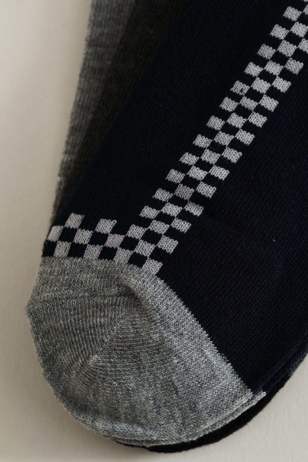 3 Pack Low Cut Socks - Charcoal/Light Grey