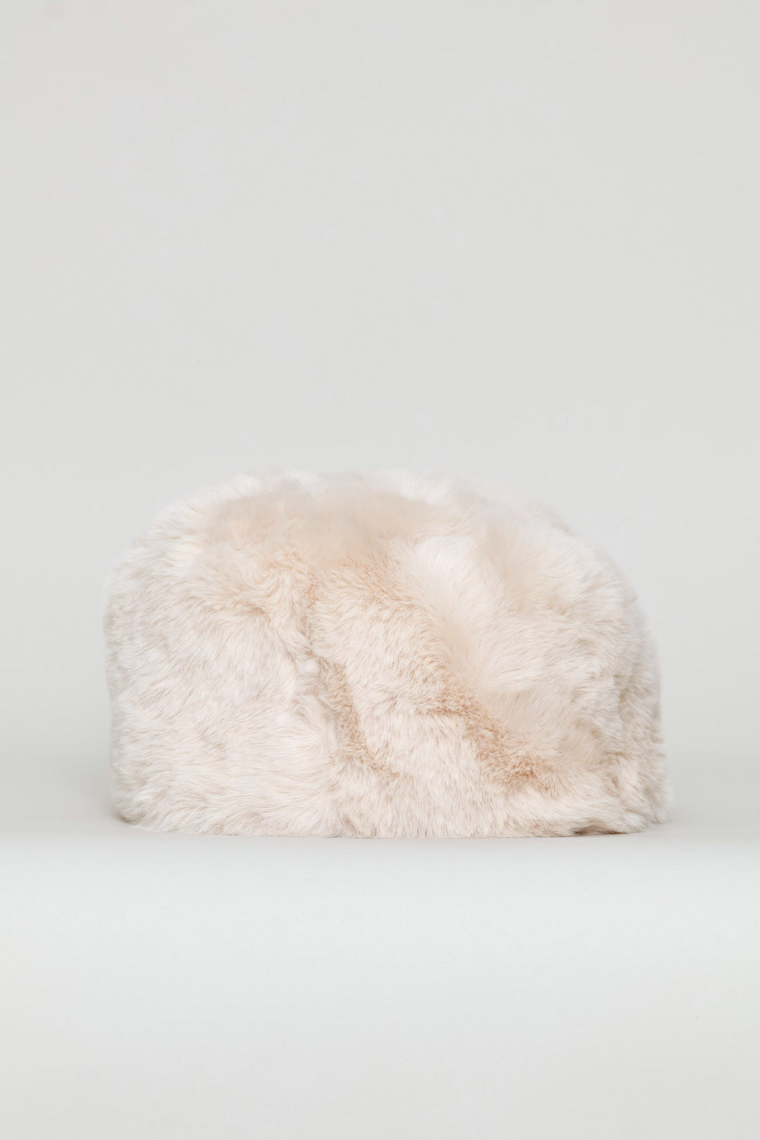 Faux Fur Cossack Hat - Cream
