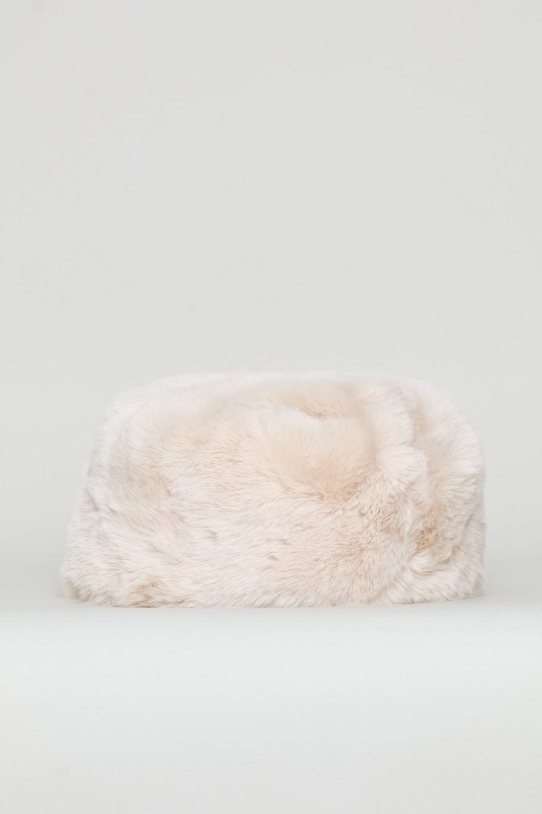 Faux Fur Cossack Hat - Cream