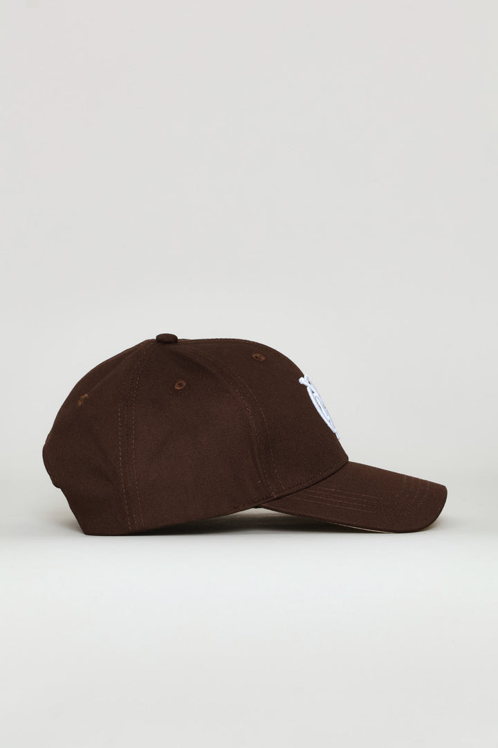 3D Embroidery Cap - Chocolate