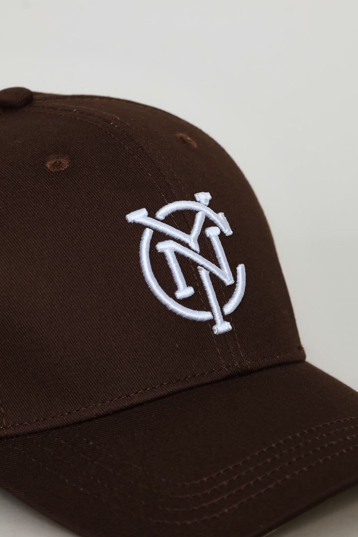 3D Embroidery Cap - Chocolate