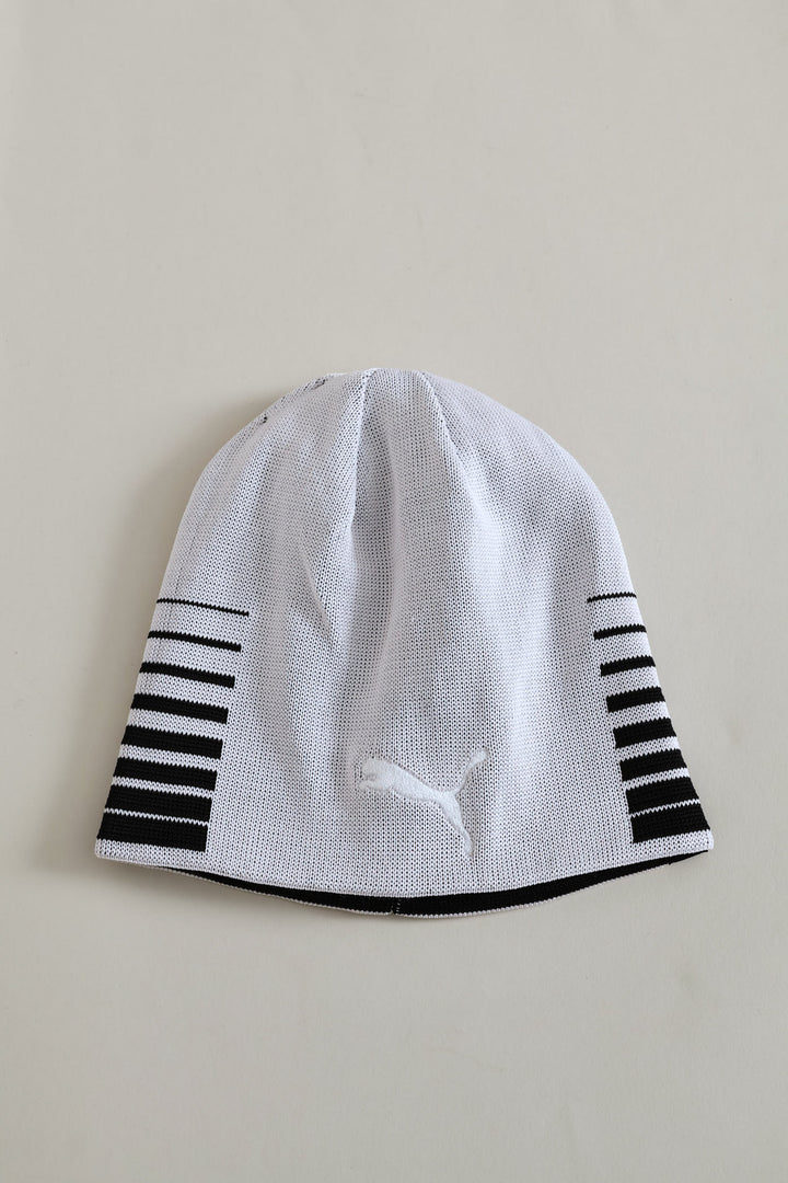 Liga Reversible Beanie - Black/White
