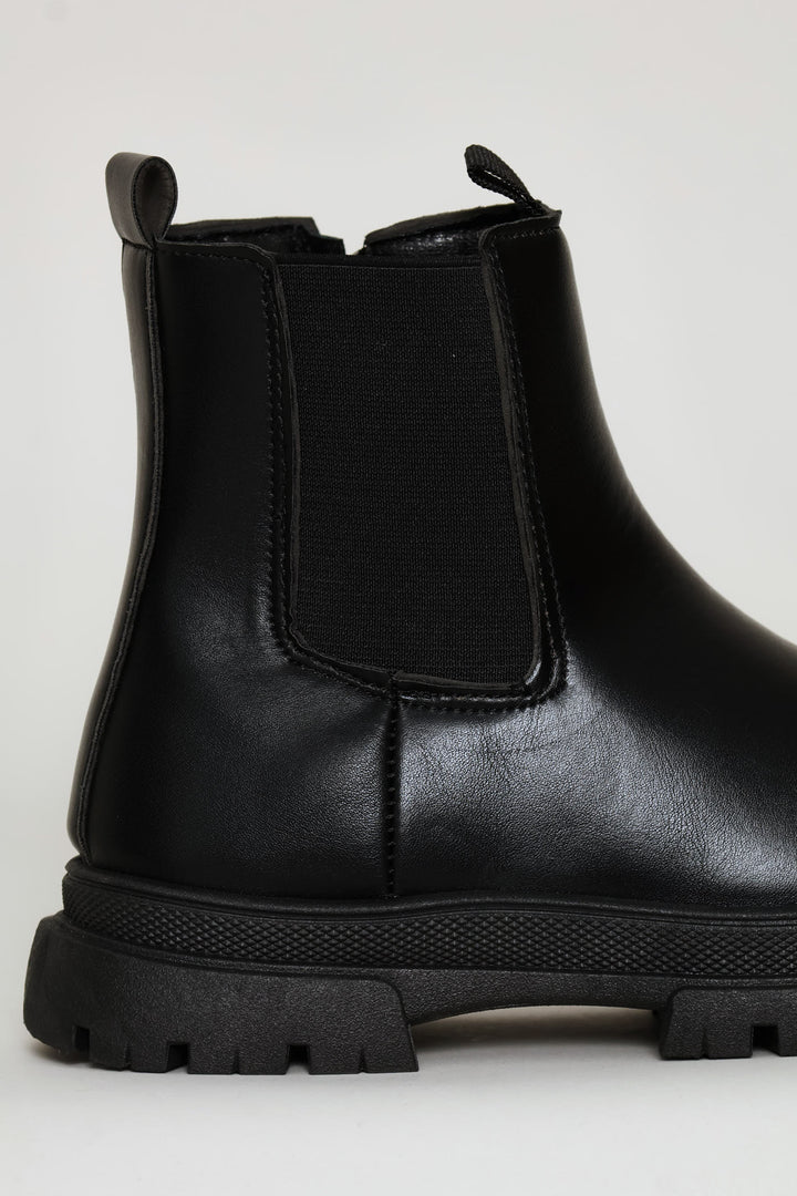 Girls Chelsea Boot - Black