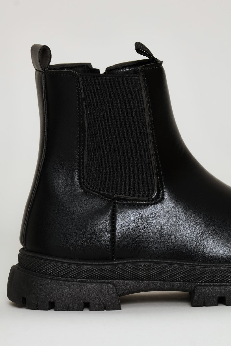 Girls Chelsea Boot - Black