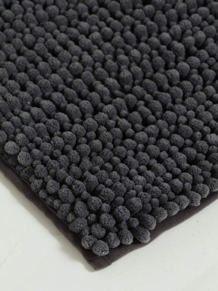 Norfolk Micro-Chenille Bathmat 50x80cm - Charcoal