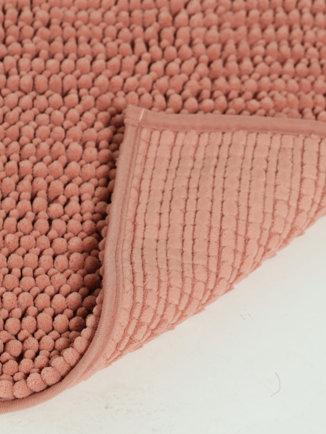 Norfolk Micro-Chenille Bathmat 50x80cm - Coral Pink