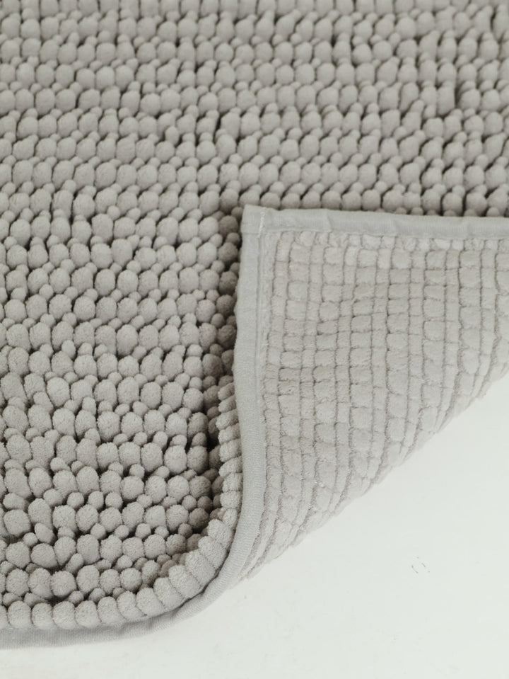 Norfolk Micro-Chenille Bathmat 50x80cm - Silver