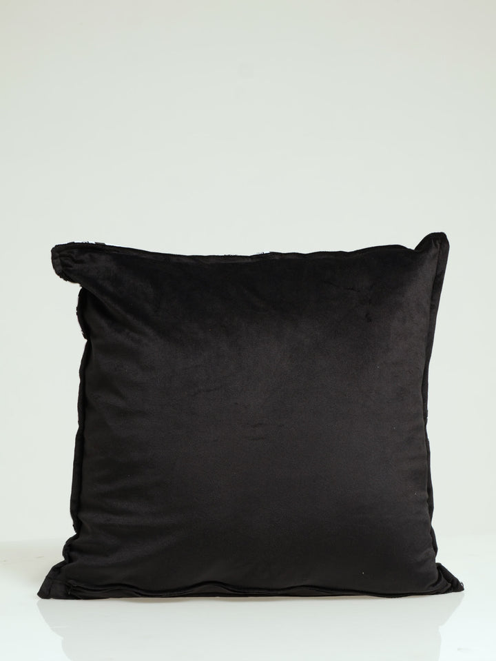 Cross Hatch Scatter Cushion - Black