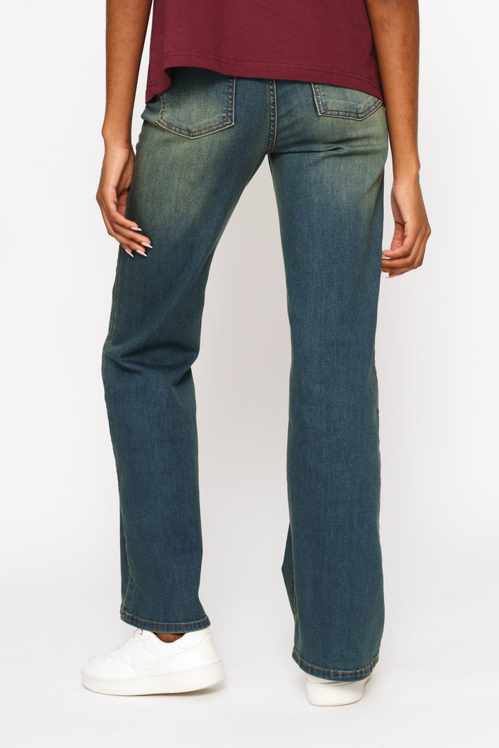 Supersoft Boot Leg Denim Jean - Tea Stain