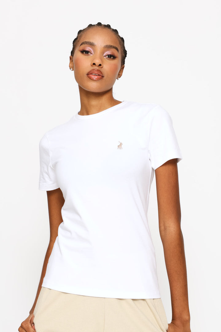 Allie Short Sleeve T-Shirt - White