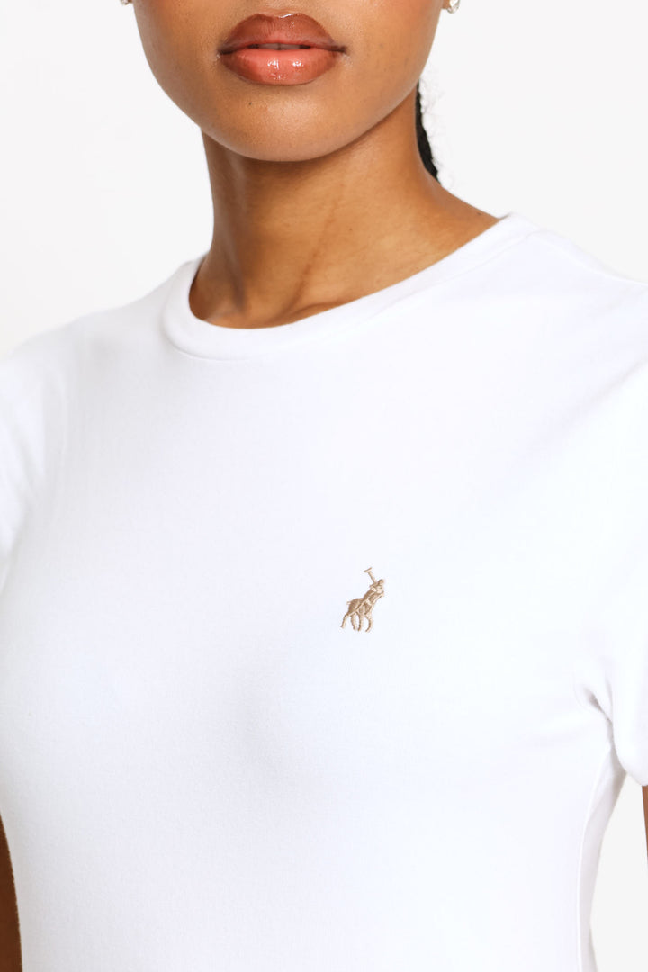 Allie Short Sleeve T-Shirt - White