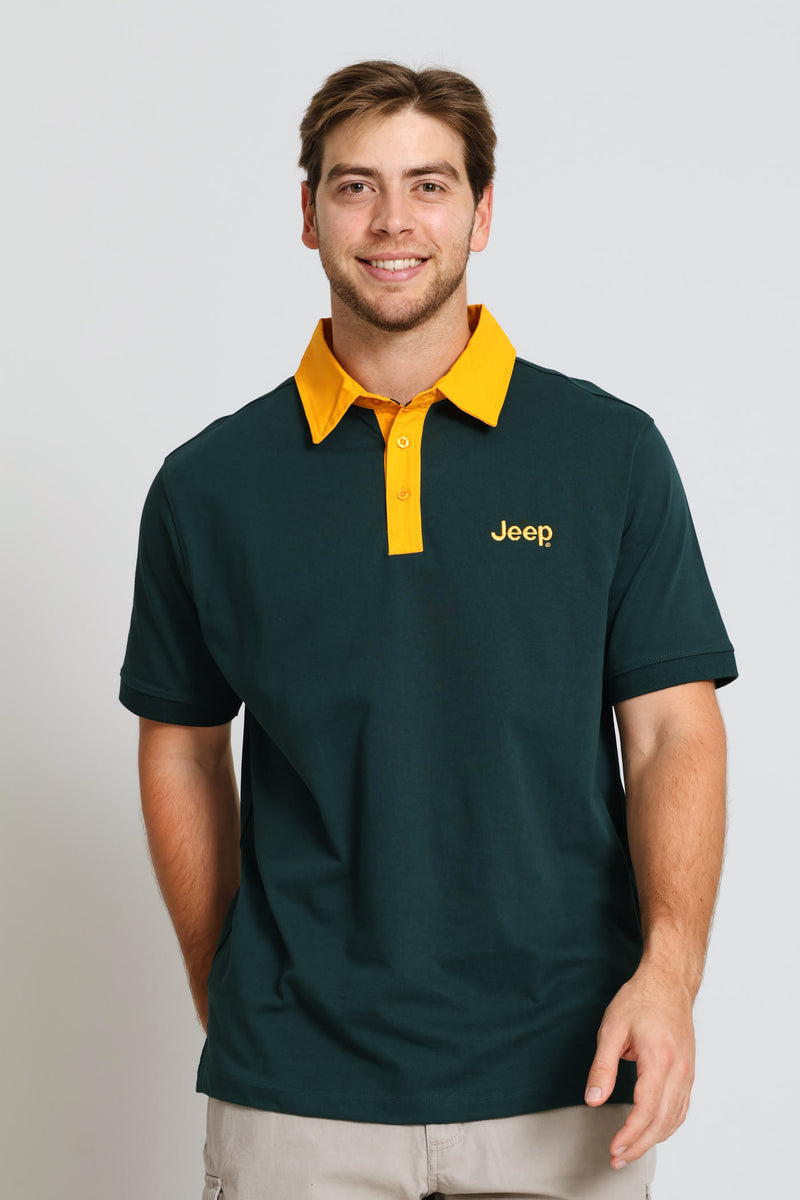 Rugby Golfer - Forest Green