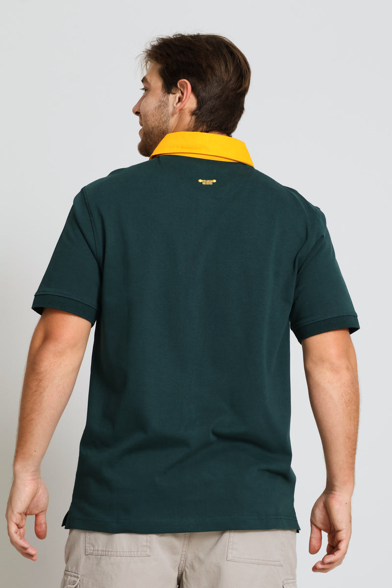 Rugby Golfer - Forest Green