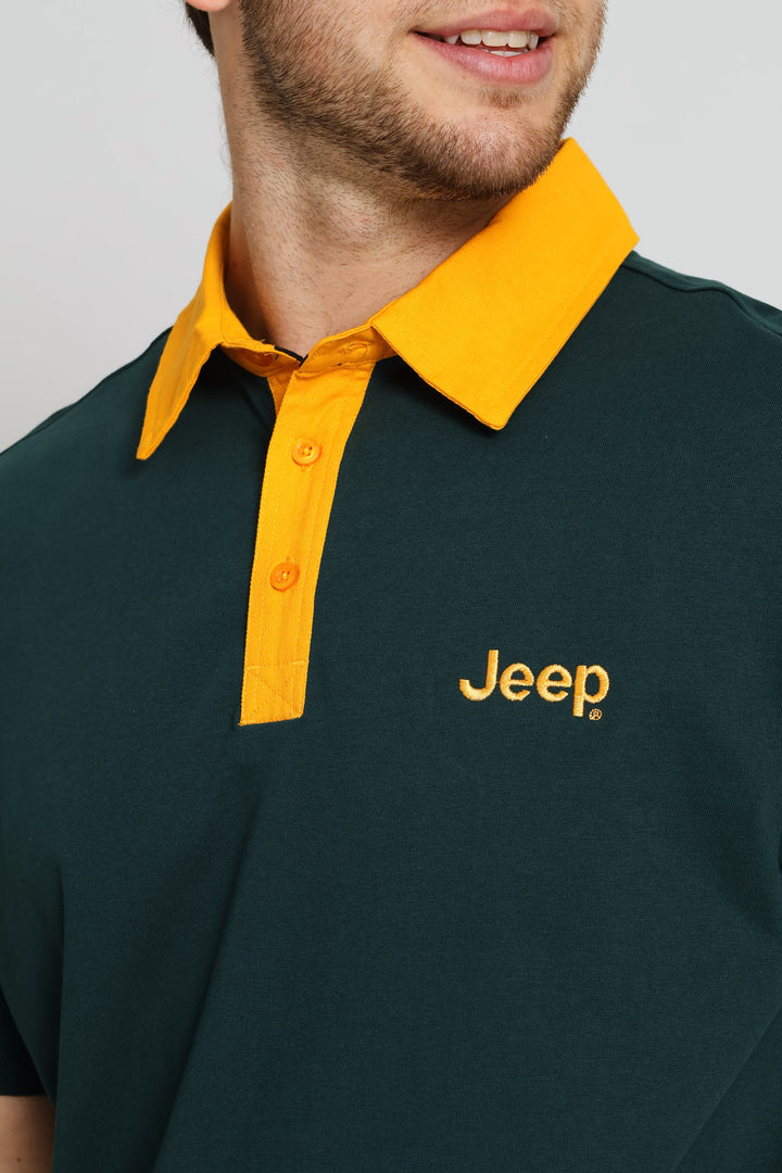 Rugby Golfer - Forest Green