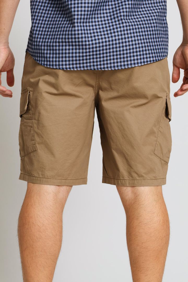 Pull On Cargo Short - Khaki