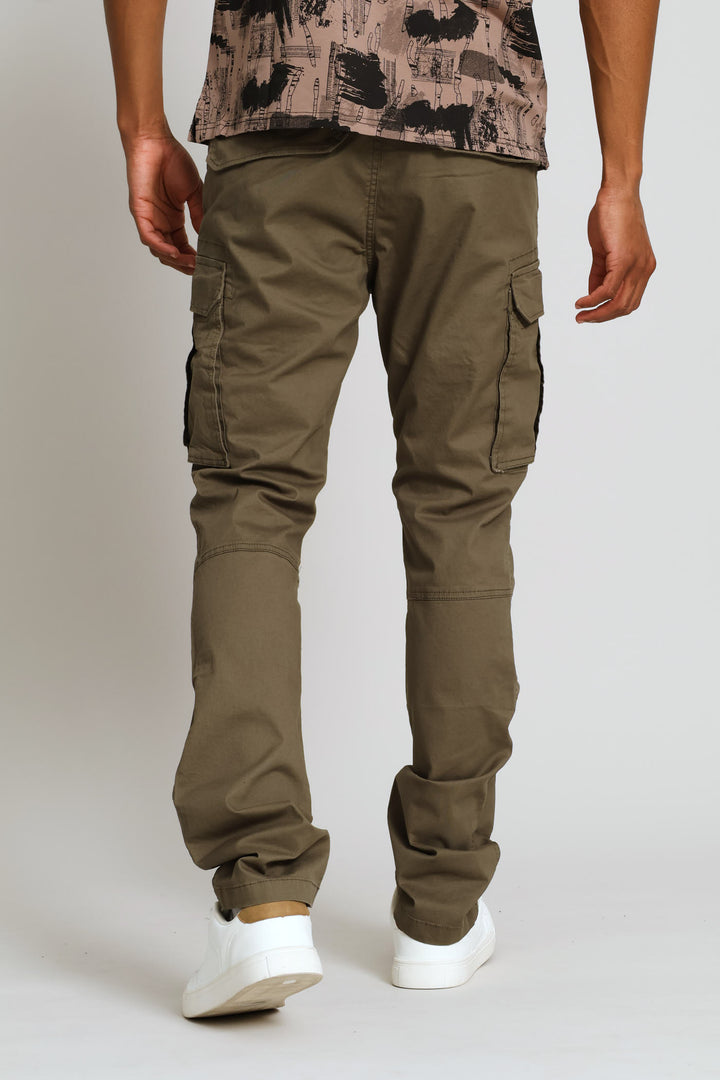 Eithan Cargo Pant - Fatigue