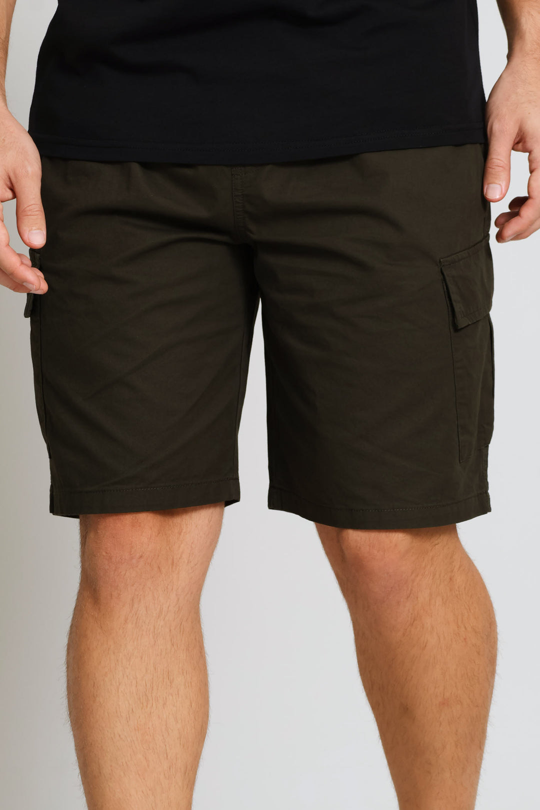 Pull On Cargo Short - Khaki