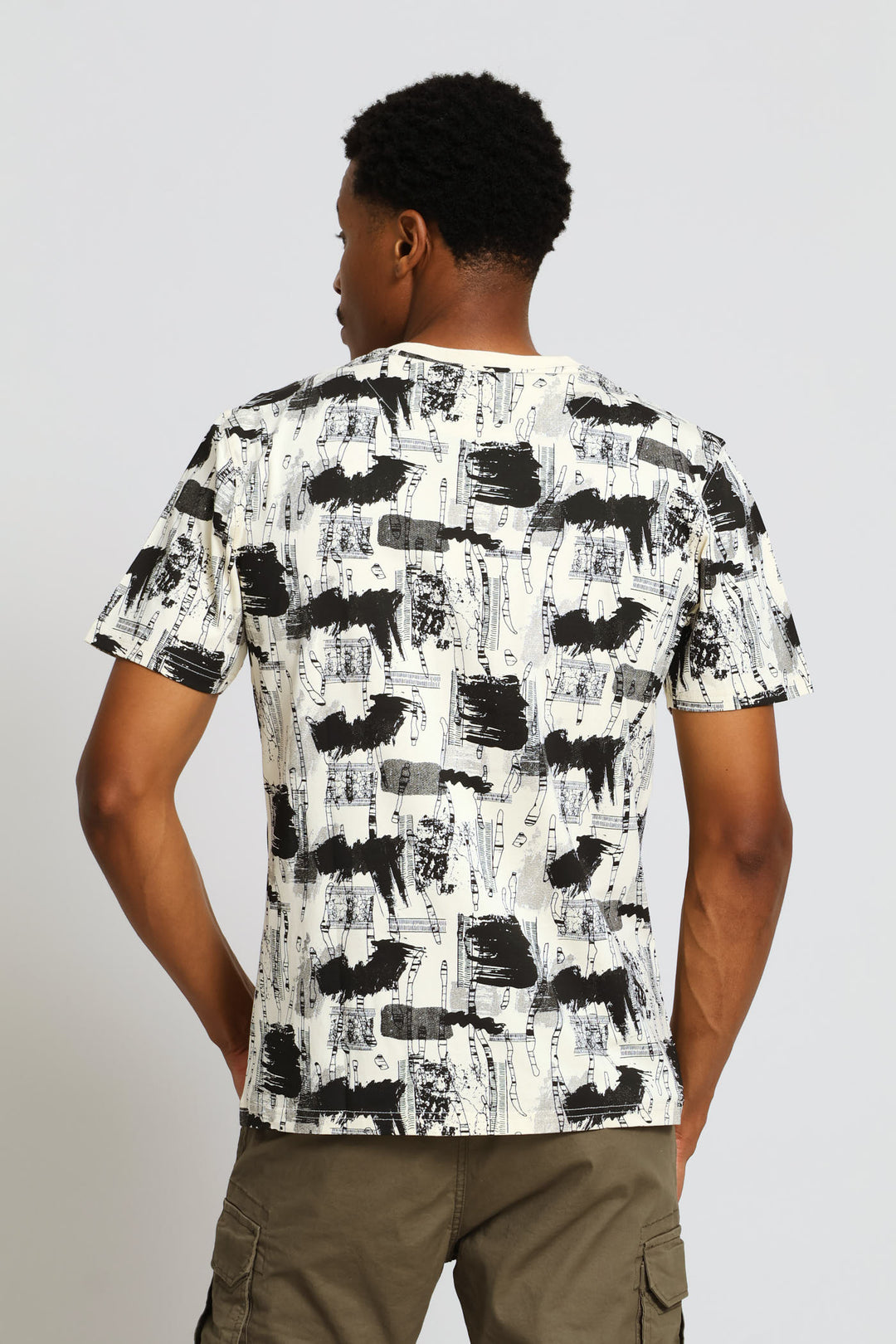 Trigon Tee - Bone