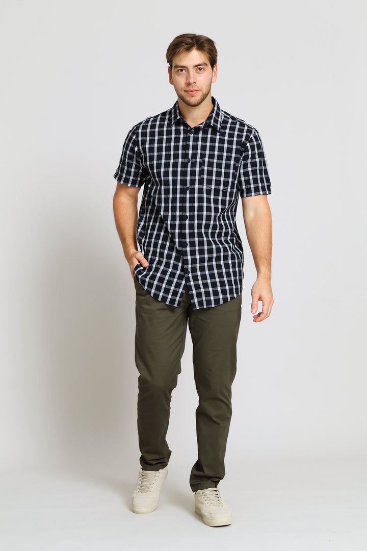 Basic Straight Stretch Chino - Khaki