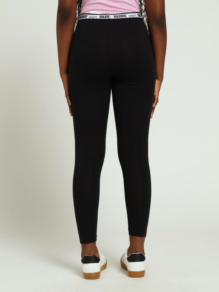Girls Leggings - Black