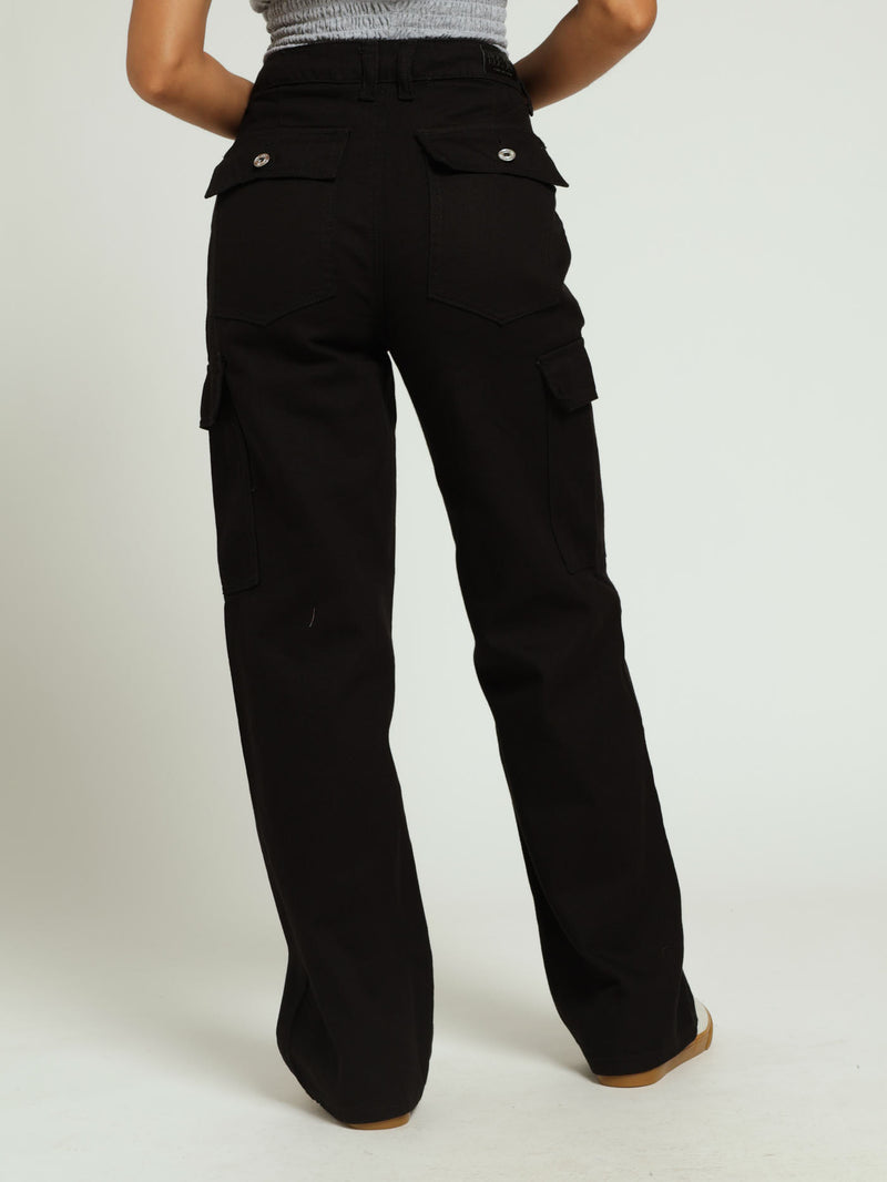 Lamb Chop Pants - Black