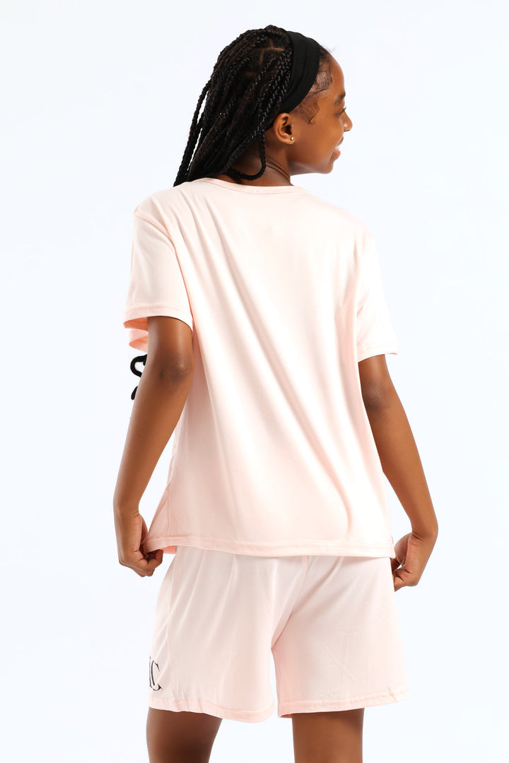 Girls 2 Pack Animal Print Chic Sleep Set - Multi