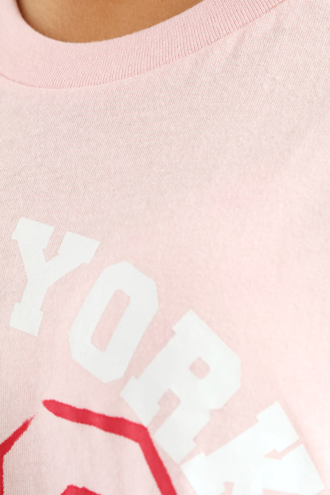 Girls Boxy Ny 80 Tee - Pink