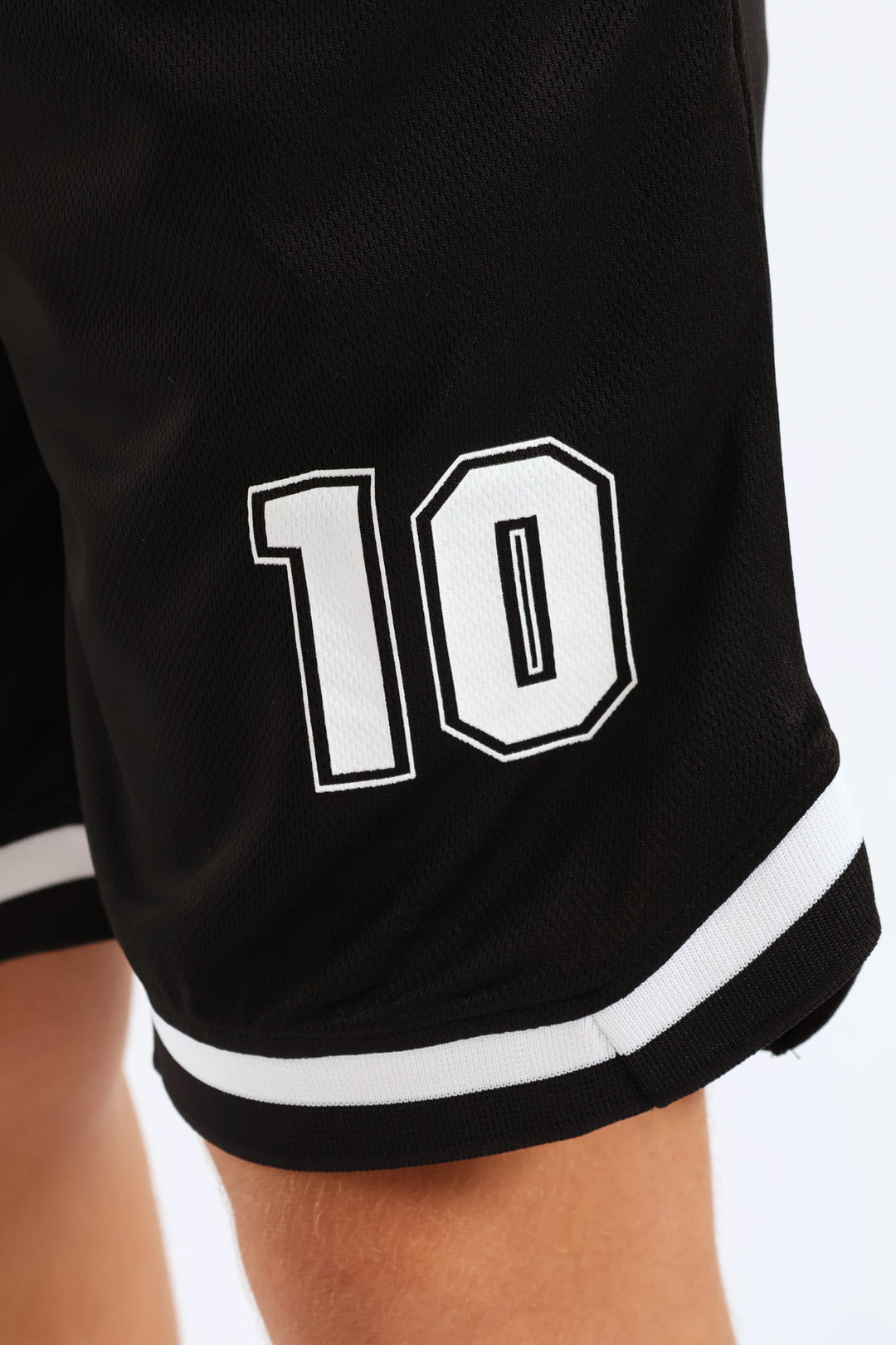 Boys Mesh Sport Shorts - Black