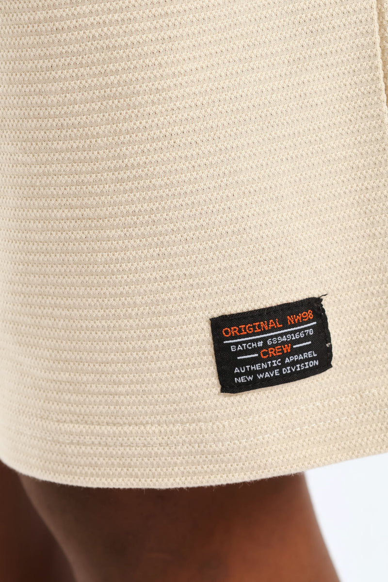 Boys Ottoman Shorts - Stone