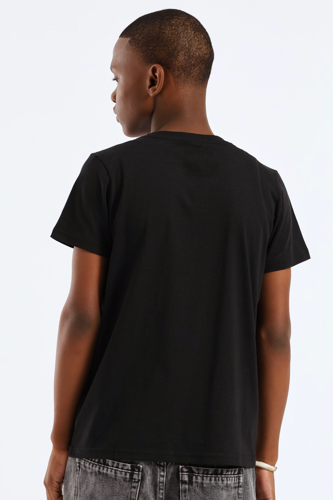 Boys Fashion Star Tee - Black