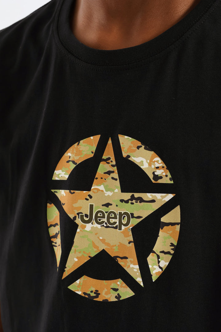 Boys Fashion Star Tee - Black