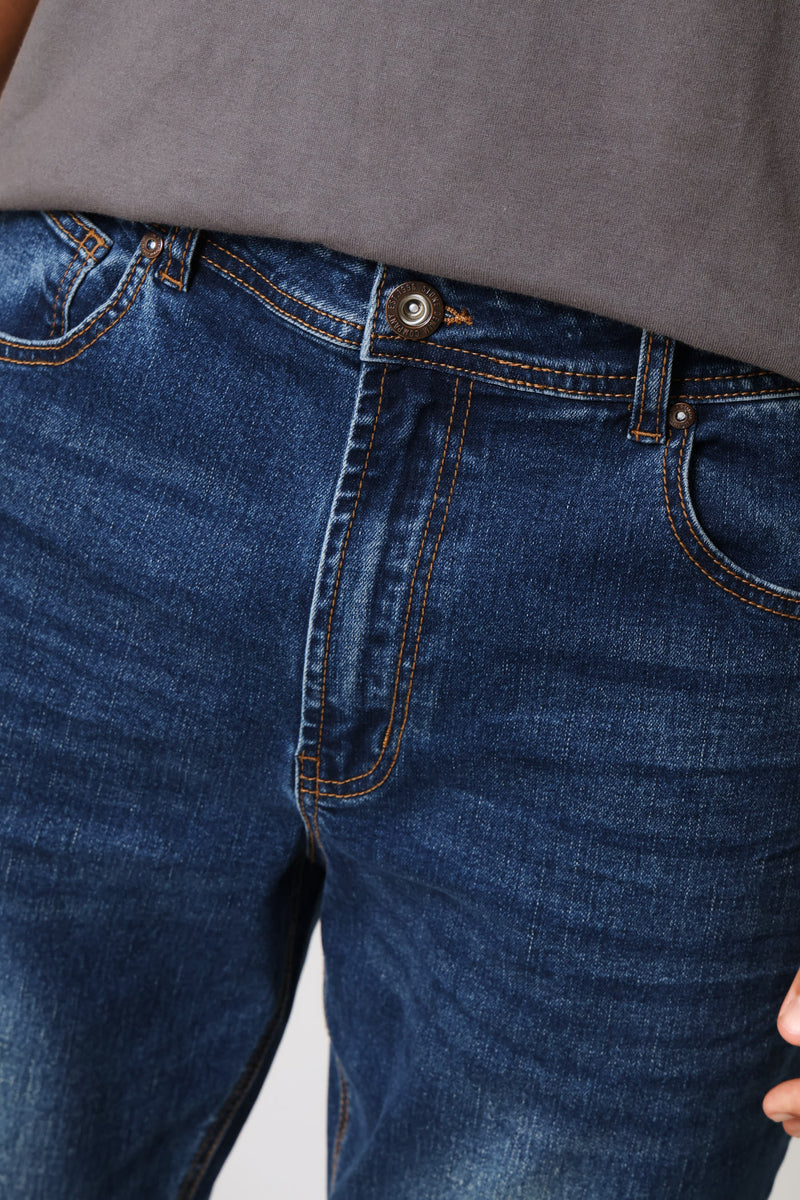 Straight Core Denim - Indigo