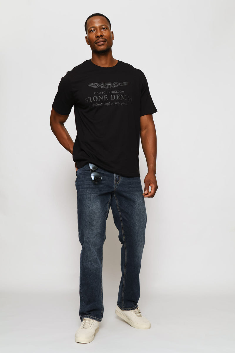 Straight Core Denim - Dark Wash