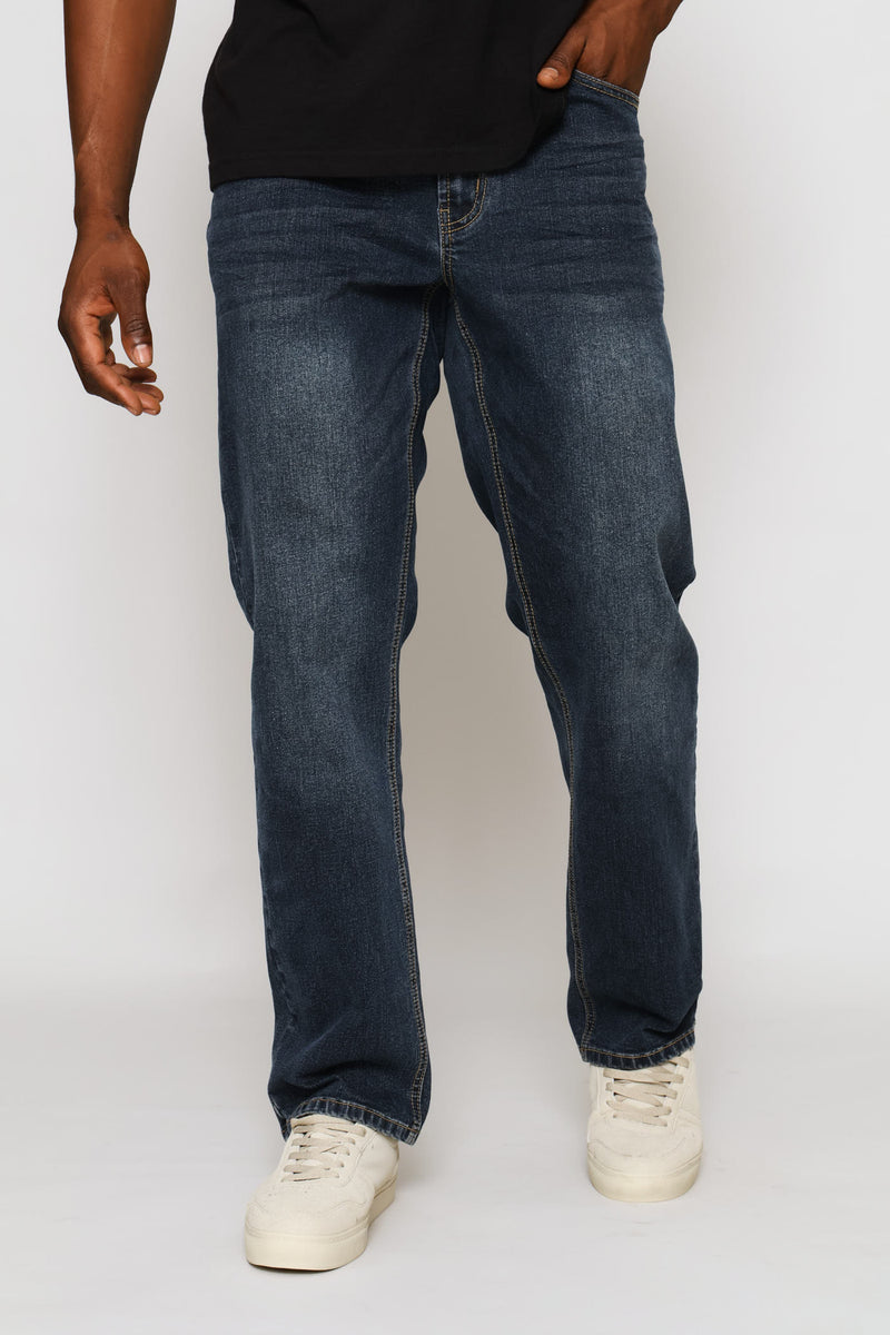 Straight Core Denim - Dark Wash